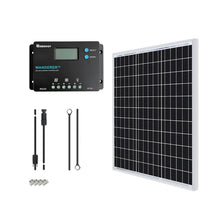 Load image into Gallery viewer, 50 Watt 12V Monocrystalline Starter Kit