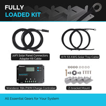 Load image into Gallery viewer, 50 Watt 12V Monocrystalline Starter Kit