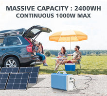 Load image into Gallery viewer, BLUETTI EB240 + 2*PV120/PV200 | 1000 Watt Generator