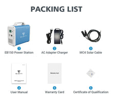 Load image into Gallery viewer, BLUETTI EB150 Portable Power Station | 1000W 1500Wh