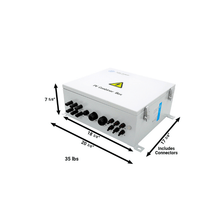 Load image into Gallery viewer, 6-String Combiner Box for Solar Arrays / 150A 1000Vdc 20KW - Fully Prewired