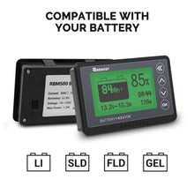 Load image into Gallery viewer, 500A Battery Monitor With Shunt