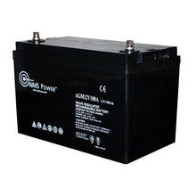 Load image into Gallery viewer, AIMS AGM 12V 100Ah Deep Cycle Battery Heavy Duty Solar Battery