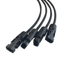 Load image into Gallery viewer, 4 to 1 Solar Branch Connectors MMMMF+FFFFM Pair