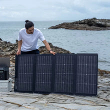 Load image into Gallery viewer, 220W Bifacial Solar Panel